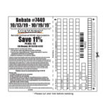 11 Rebate Menards Calendar