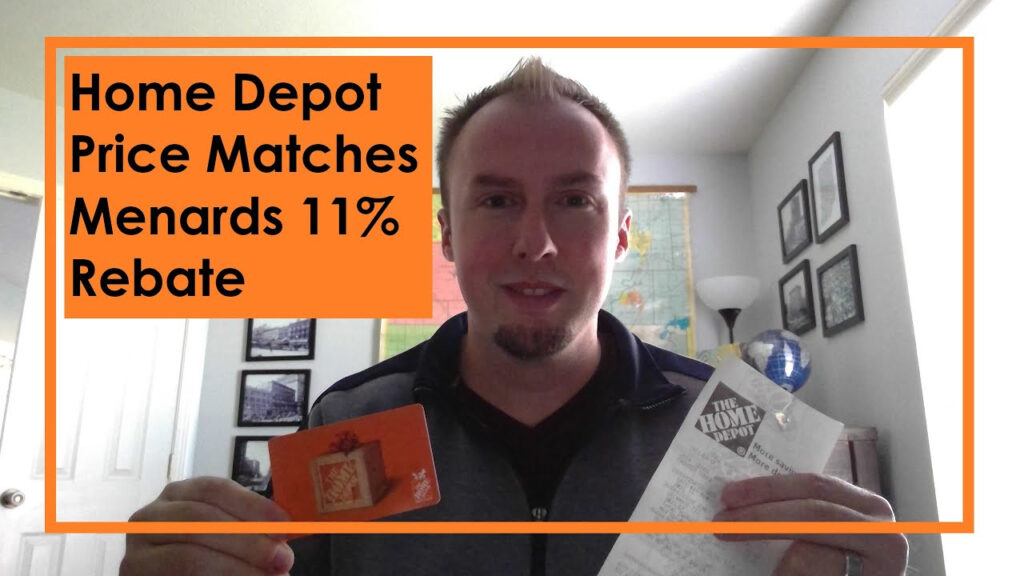 Does Home Depot Match Menards 11 Rebate