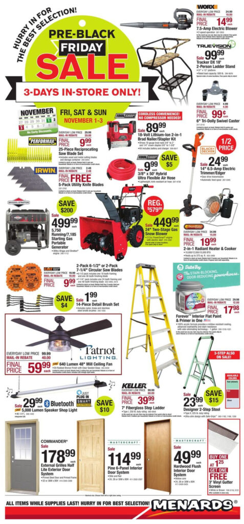 Find Menards Rebates