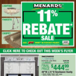 Is Menards 11 Rebate On Everything