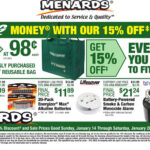 Is Menards 15 Off Bag Sale A Rebate