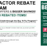 Menards Contractor Rebate Program