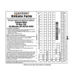 Menards Rebate Adjustment Form April 2022