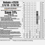 Menards Rebate Form 6602