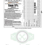 Menards Rebate Receipt 6439