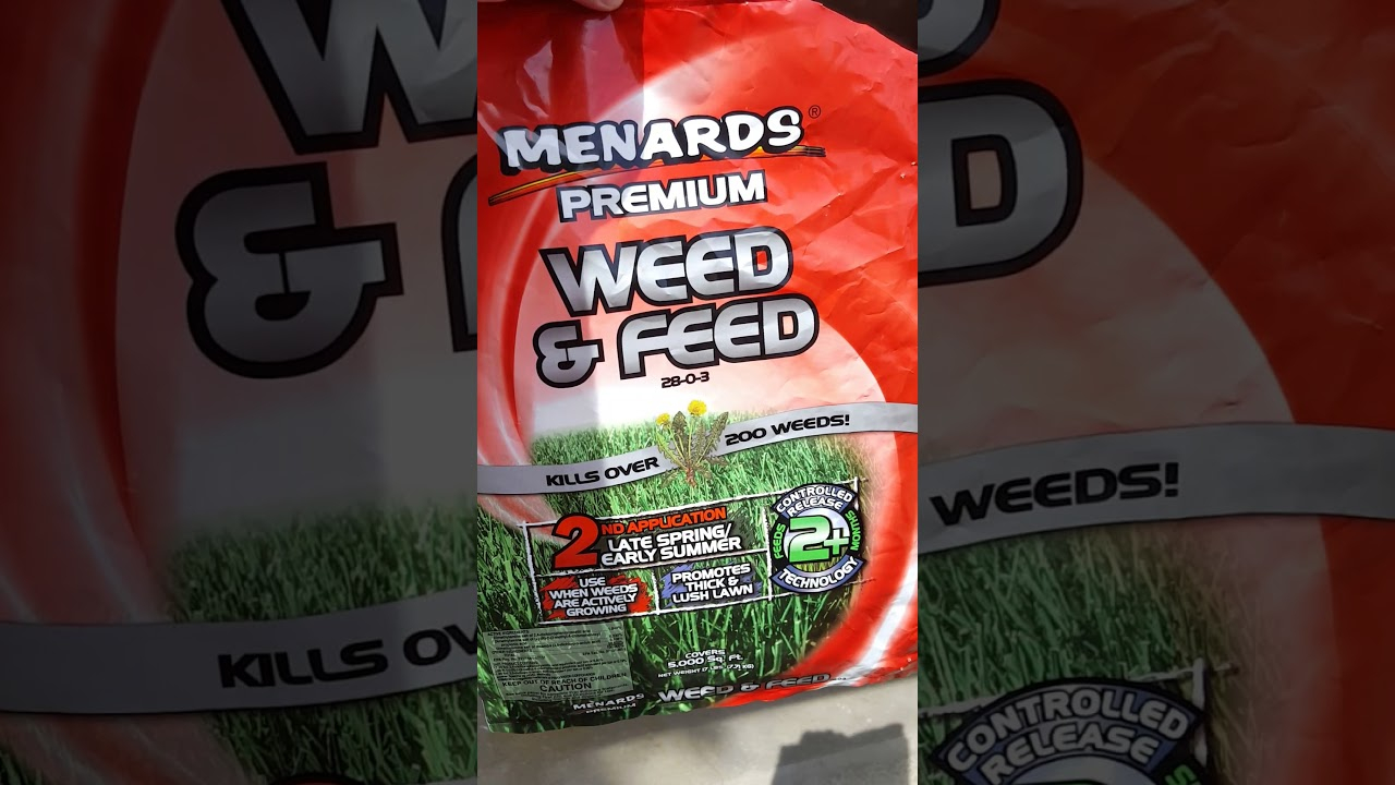 Menards Rebate Weed Feed