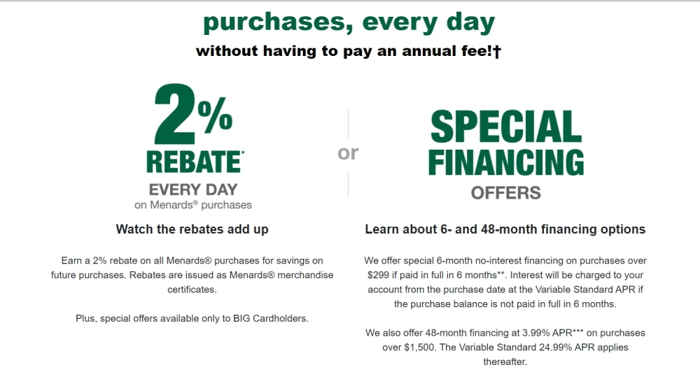 Way To Use Menards Rebate For Special Order